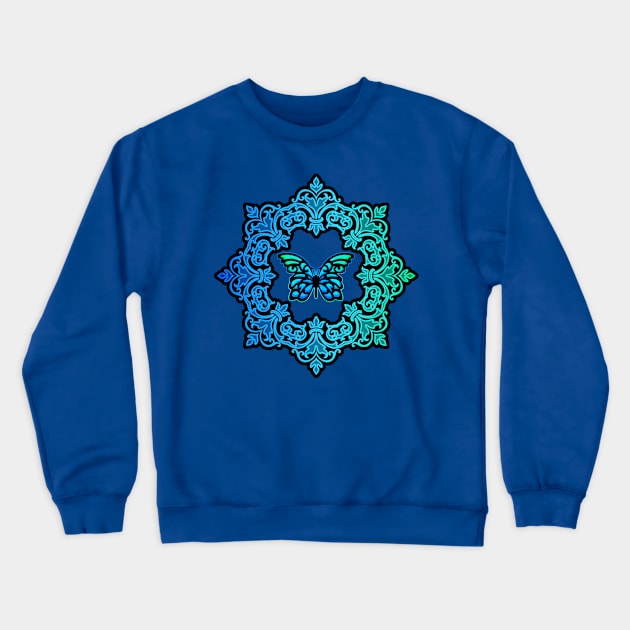 Butterfly Crewneck Sweatshirt by TTLOVE